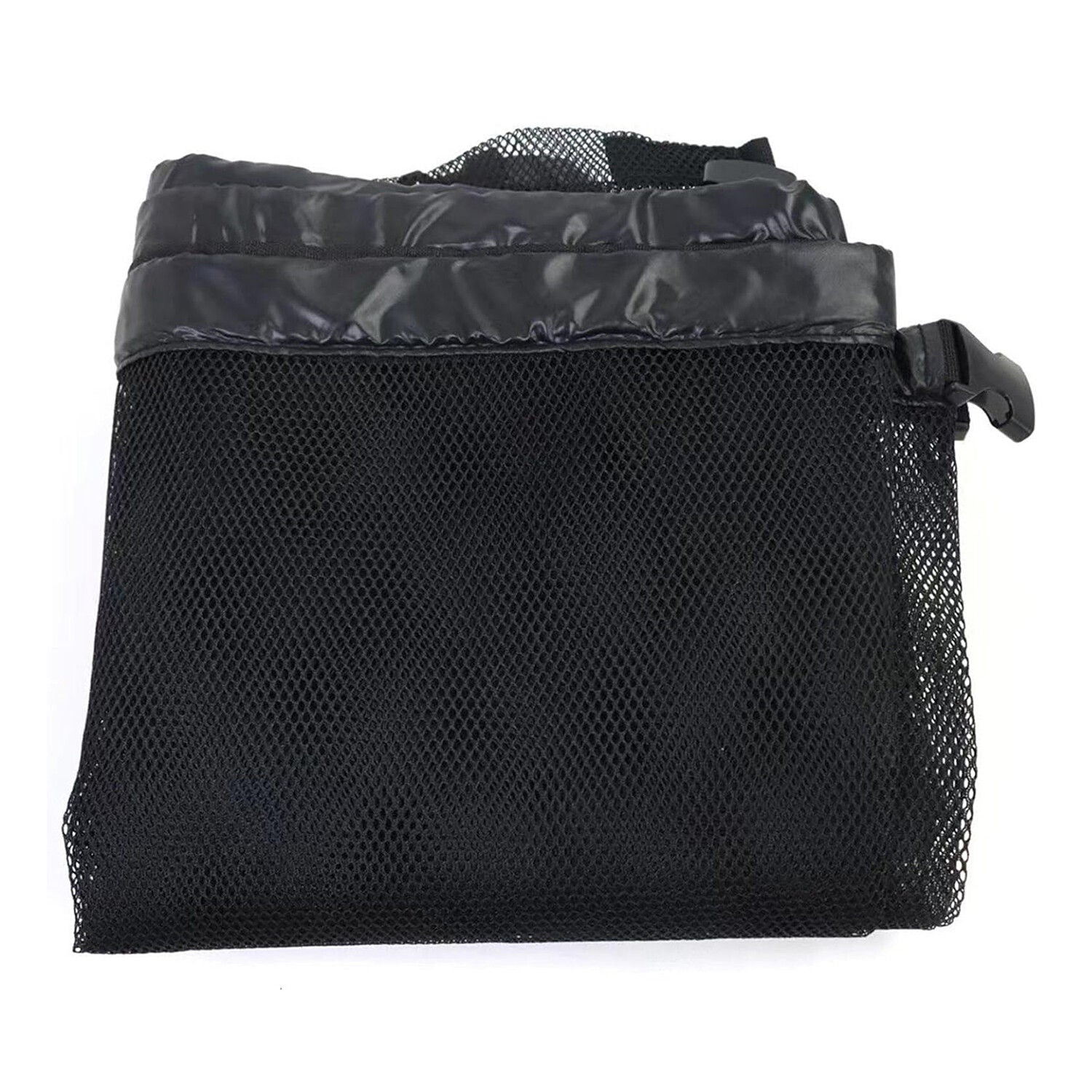 Cat Carriers & Crates: 145x145CM Heavy Duty Pool Toy Storage Net Bag Adjustable Organizer
