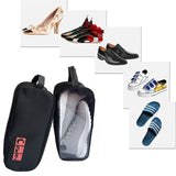 Backpacks: Portable Waterproof Shoe Bag with View Window 13cm High