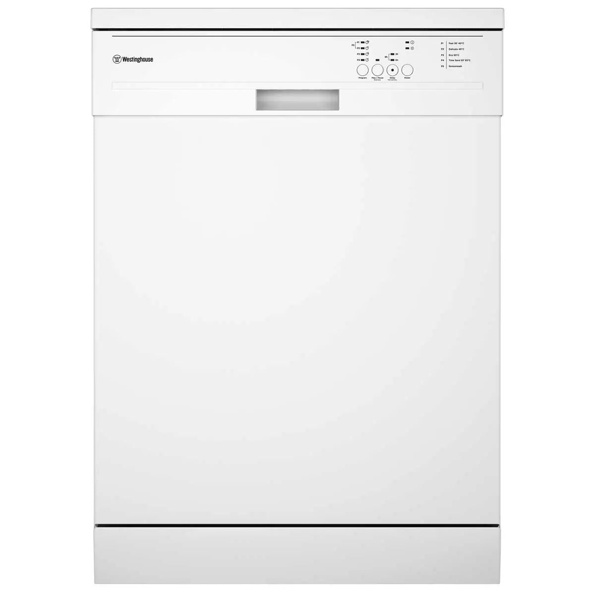 Dishwashers: Westinghouse freestanding sensor dishwasher white