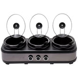 Rice Cookers & Steamers: Westinghouse Slow Cooker Ceramic Pots 3 x 2.5L