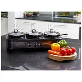 Rice Cookers & Steamers: Westinghouse Slow Cooker Ceramic Pots 3 x 2.5L