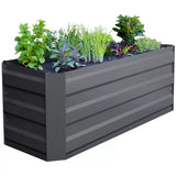 Fire Pits: Slimline Garden Bed 120 x 45 x 45cm Charcoal