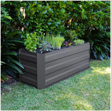 Fire Pits: Slimline Garden Bed 120 x 45 x 45cm Charcoal