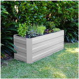 Dog Beds: Slimline Garden Bed 120 x 45 x 45cm White