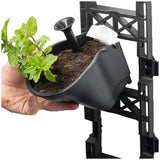 Gardening Tools: Quint vertical garden with 8 frames and 40 pots
