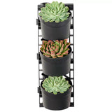 Canopies & Gazebos: Tri vertical garden with 4 frames and 12 pots