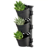 Canopies & Gazebos: Tri vertical garden with 4 frames and 12 pots