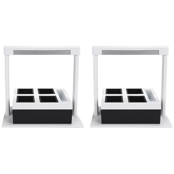 2 x Herb Lamp LED 4 Pot Grower 37 x 22 x 36cm