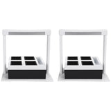 2 x Herb Lamp LED 4 Pot Grower 37 x 22 x 36cm