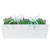 Automotive Repair & Speciality Tools: Metal Designer Planter Box 900 x 300 x 300mm Vibrant White