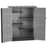 Sheds: Lifetime Vertical Shed With Shelves