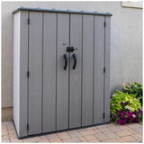 Sheds: Lifetime Vertical Shed With Shelves