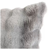 Cushions & Throws: Luxe faux fur cushion 55 x 55cm grey