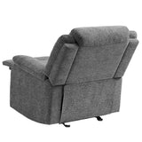 Arm Chairs & Recliners: Fabric glider recliner