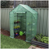 Greenhouses & Accessories: Walk-in Greenhouse 2 Tier Twin Pack, 195 x 143 x 73 cm