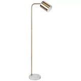 Coffee Tables: Snapper floor lamp gold marble