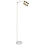 Coffee Tables: Snapper floor lamp gold marble