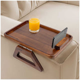 Arm Chairs & Recliners: Smart Design Acacia Sofa Armrest Tray