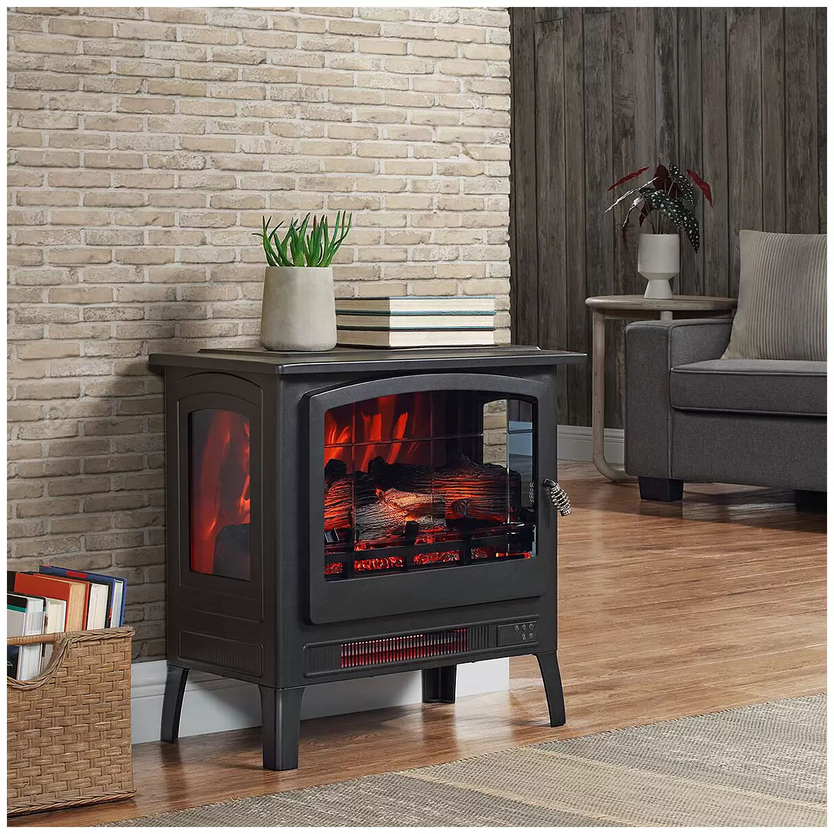 BBQ Tools: Infrared electric fireplace stove heater