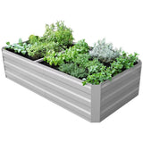 Beds & Bed Frames: Large Garden Bed 180 x 90 x 45cm White