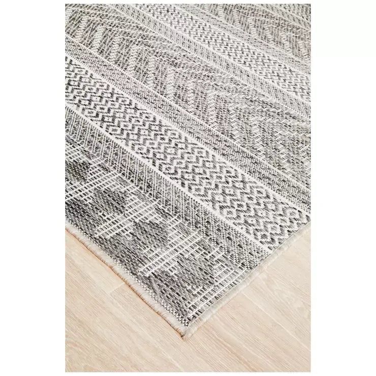 Grey Terrace Rug 400 x 300cm for Indoor and Outdoor Use