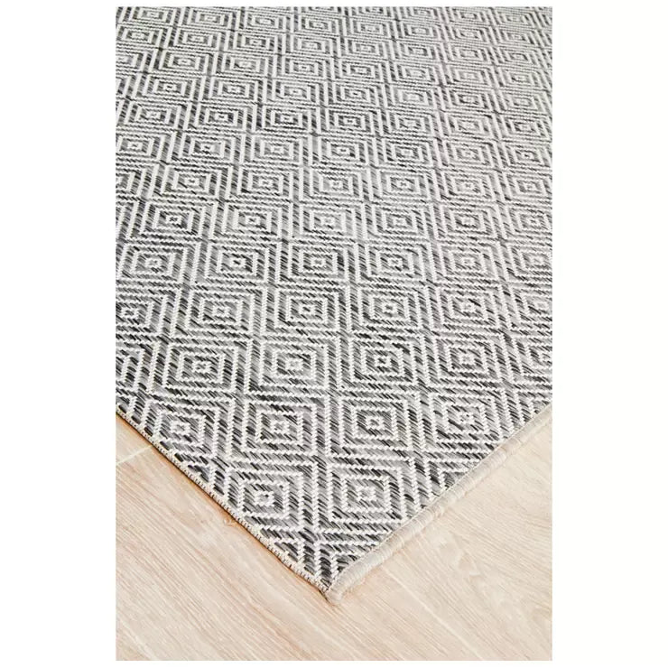 Grey Terrace 5500 Rug 230 x 160cm for Indoor and Outdoor Use