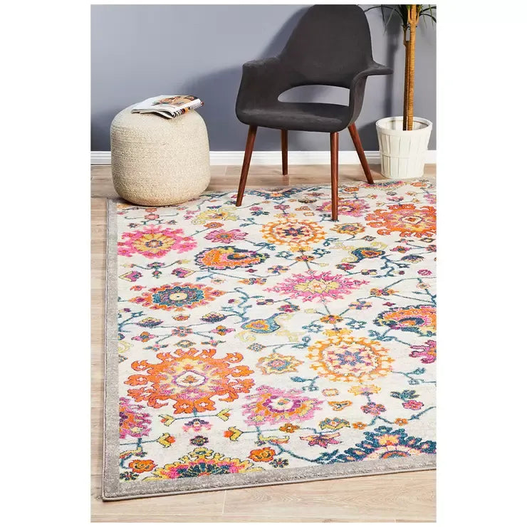 Babylon 208 Multi Indoor Rug 400x300cm - Soft Material for Home Use