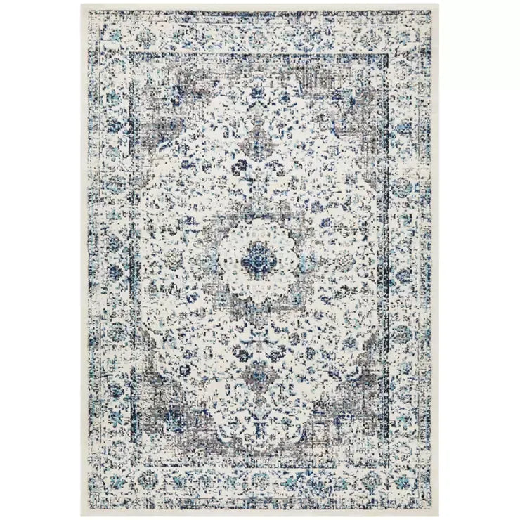 Evoke 251 White Indoor Rug 400 x 300cm - Soft Material for Home Use