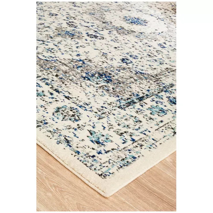 Evoke 251 White Indoor Rug 400 x 300cm - Soft Material for Home Use