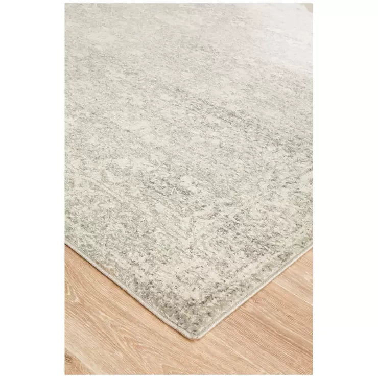 Evoke 252 Silver Indoor Rug 230 x 160cm - Soft Material for Home Use