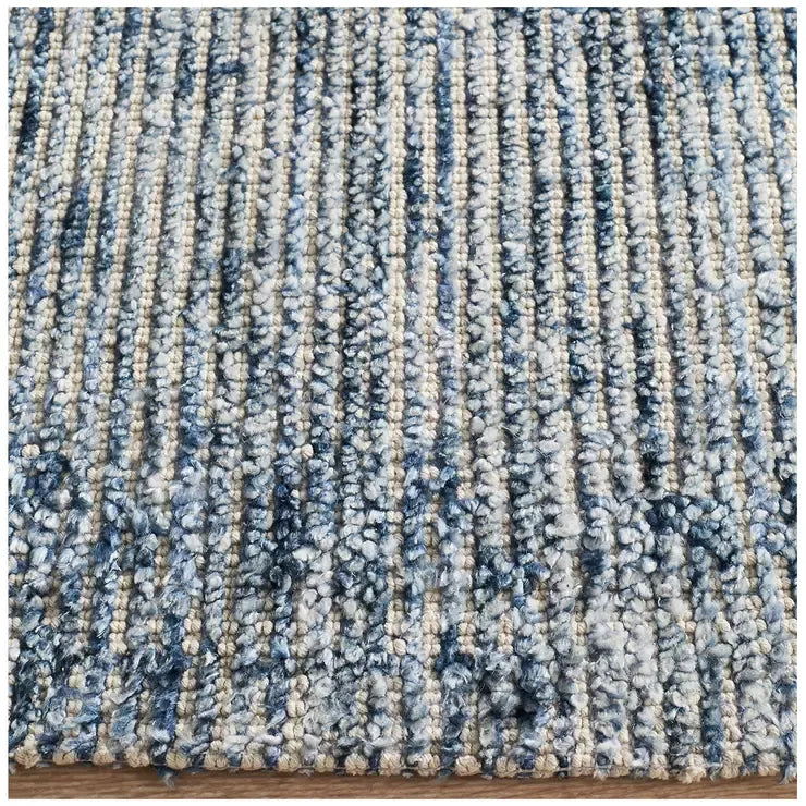 Allure Rug 320 x 230cm Indigo Cotton & Rayon Blend