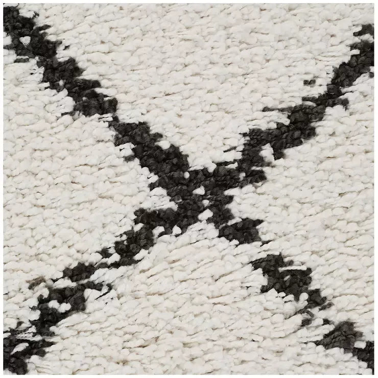 Saffron 22 White Indoor Rug 400 x 300cm - Plush Polypropylene for Living Room