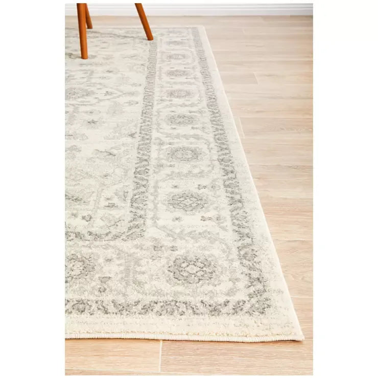 Evoke 261 White Rug 400 x 300cm - Transitional Design for Home Decor