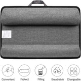 Desks: Portable Laptop Desk with Device Ledge, Mouse Pad and Phone Holder for Home Office (Silver, 40cm)