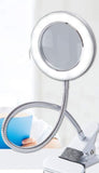 Pens & Pencils: Lighting LED 8X Magnifying Lamp with Metal Clamp 360&deg; Flexible Gooseneck and USB Plug Design for Tattoo, Manicure and Reading