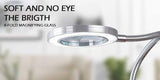Pens & Pencils: Lighting LED 8X Magnifying Lamp with Metal Clamp 360&deg; Flexible Gooseneck and USB Plug Design for Tattoo, Manicure and Reading