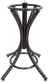 Coat Racks: Brown Coat Rack with Stand Wooden Hat and 12 Hooks Hanger Walnut tree