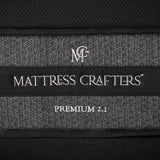 2.1 Premium King Single Mattress 7 Zone Pocket Spring Memory Foam