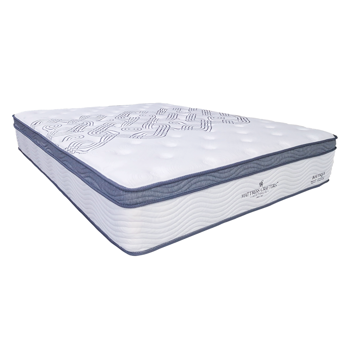 Mattress Toppers: Boutique King Mattress 7 zone Pocket Spring Memory Foam