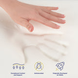 Mattress Toppers: Boutique King Mattress 7 zone Pocket Spring Memory Foam