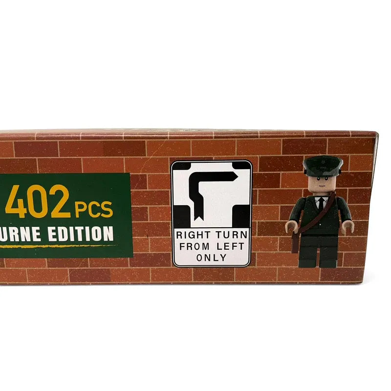 Best Brick Australia Melbourne W-Class Tram Building Block Toy Model