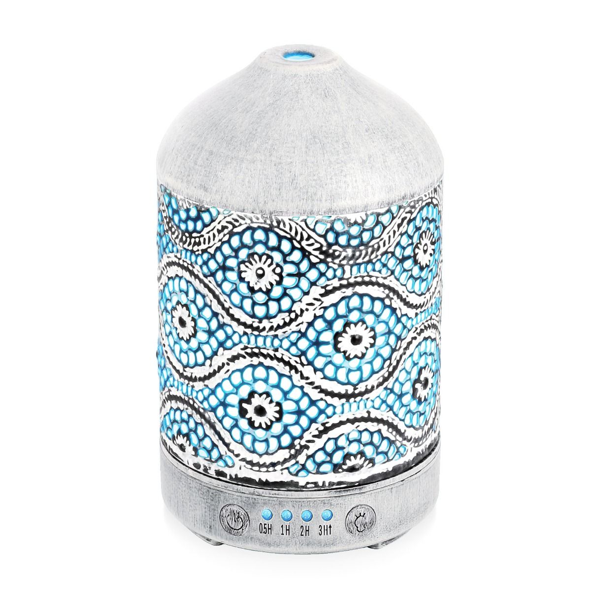 Aroma Diffusers: activiva 100ml Metal Essential Oil and Aroma Diffuser-Vintage White