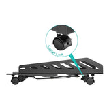 activiva Heavy-Duty PC Mobile Floor Stand with Casters