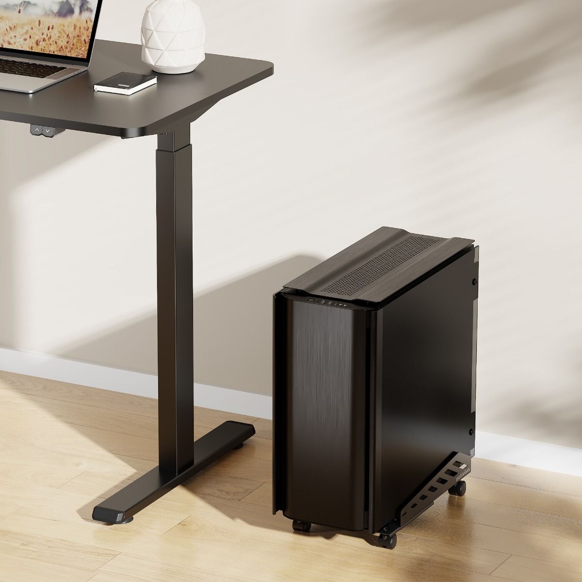 Gymnastics: activiva Heavy-Duty PC Mobile Floor Stand with Casters
