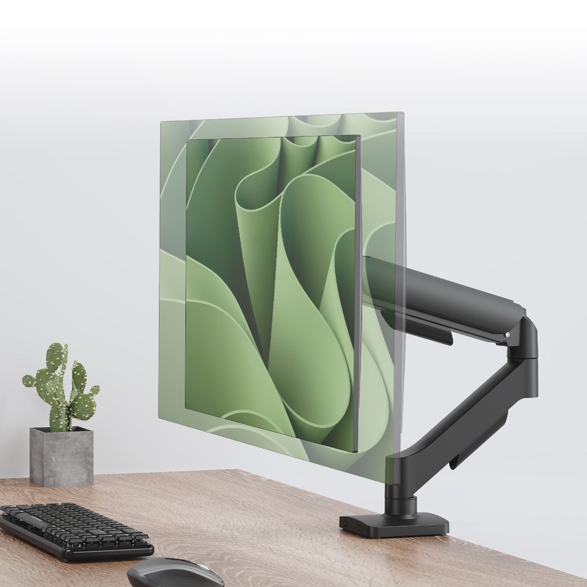 Computer Monitors & Accessories: activiva Ergolife Single-Screen Gas Spring Monitor Arm