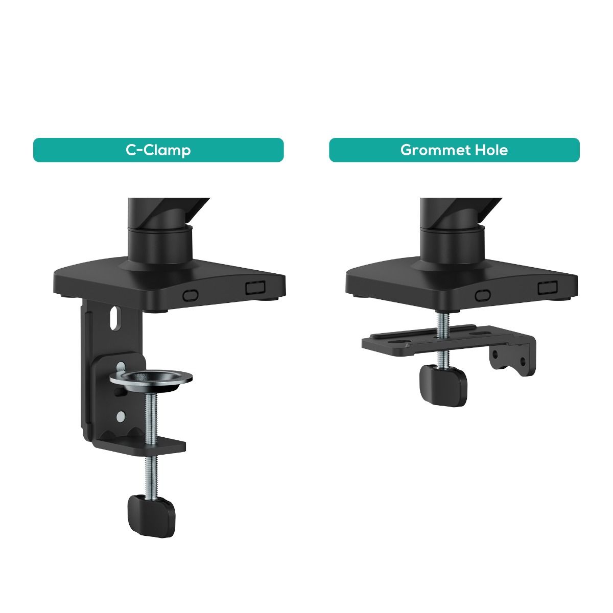 Computer Monitors & Accessories: activiva Ergolife Single-Screen Gas Spring Monitor Arm