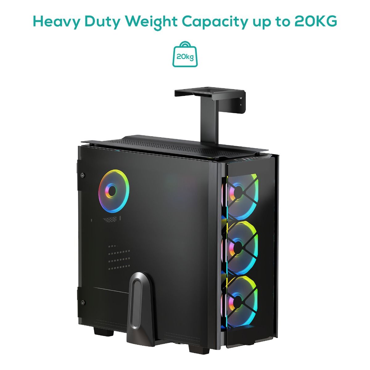 Office & Desk Chairs: activiva Ultra-Wide Adjustable Wall & Under-Desk PC Mount
