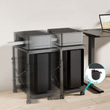 activiva Height Adjustable PC & Printer Storage Stand