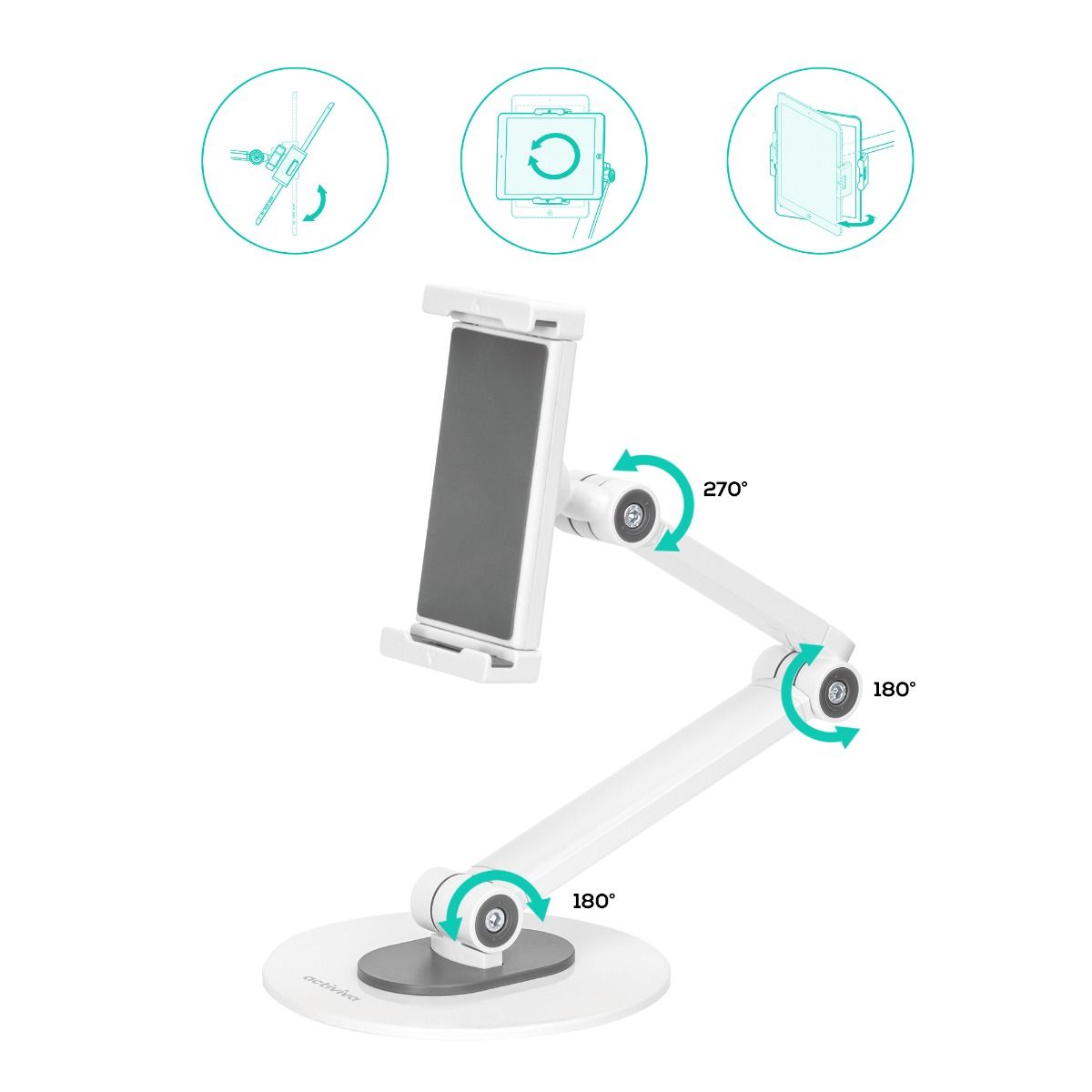Tablets & Cases: activiva Universal iPad & Tablet Tabletop Stand