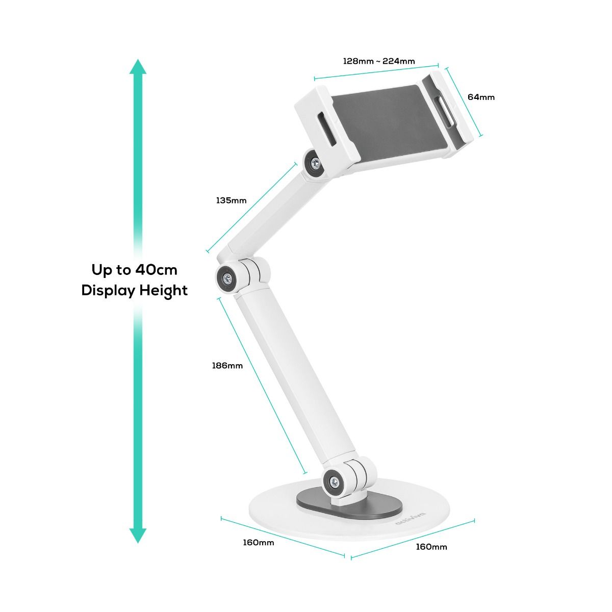 Tablets & Cases: activiva Universal iPad & Tablet Tabletop Stand